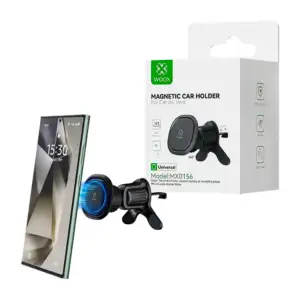 1pza Soporte magnético montable cuadrado de coche para celulares, uso…