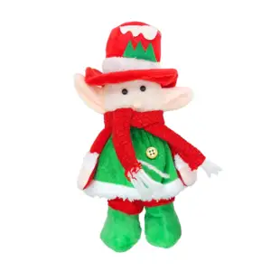 Adorno decorativo con diseño de personaje navideño con luz led, 23cm …