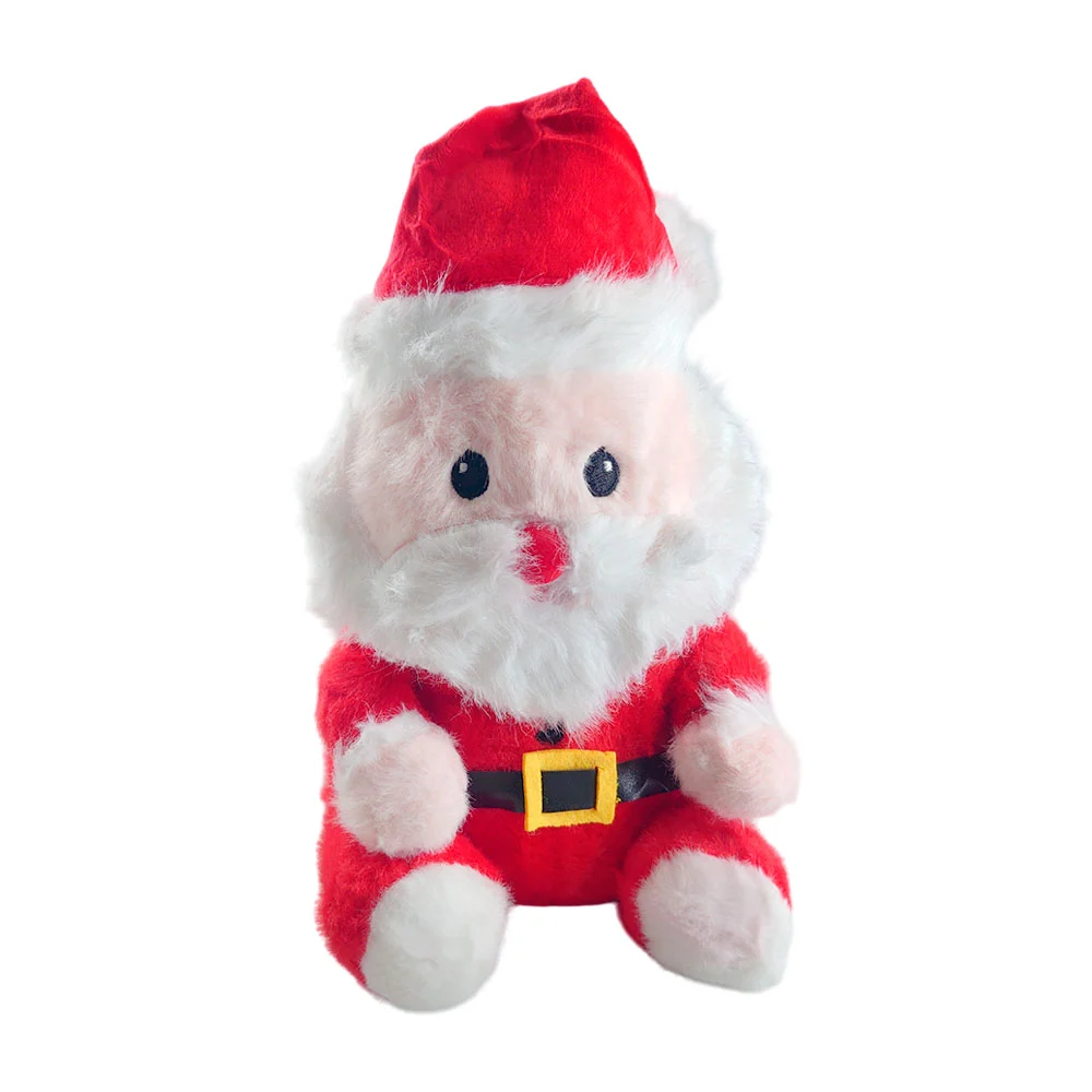 Peluche afelpado navideño, santa claus kawaii, 30cm / sd-4590