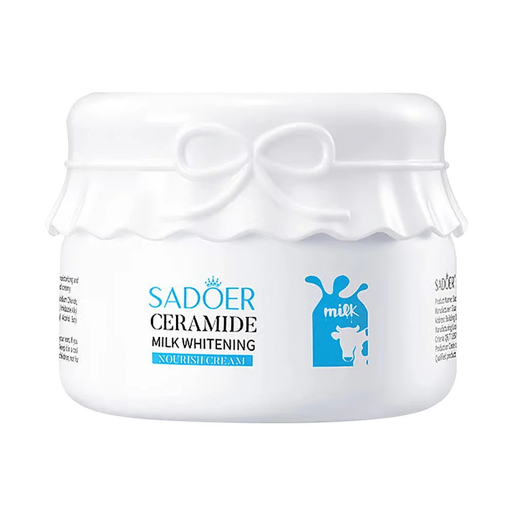 Crema aclaradora sadoer con extracto de leche y ceramidas, 120g / sd8…