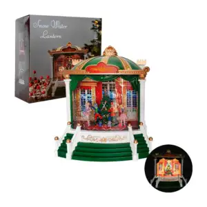 Adorno decorativo navideño, escenografía de teatro, musical con luz, …