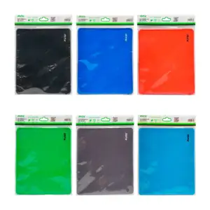 1pza Mousepad rectangular con borde cosido, variedad de colores / 250…