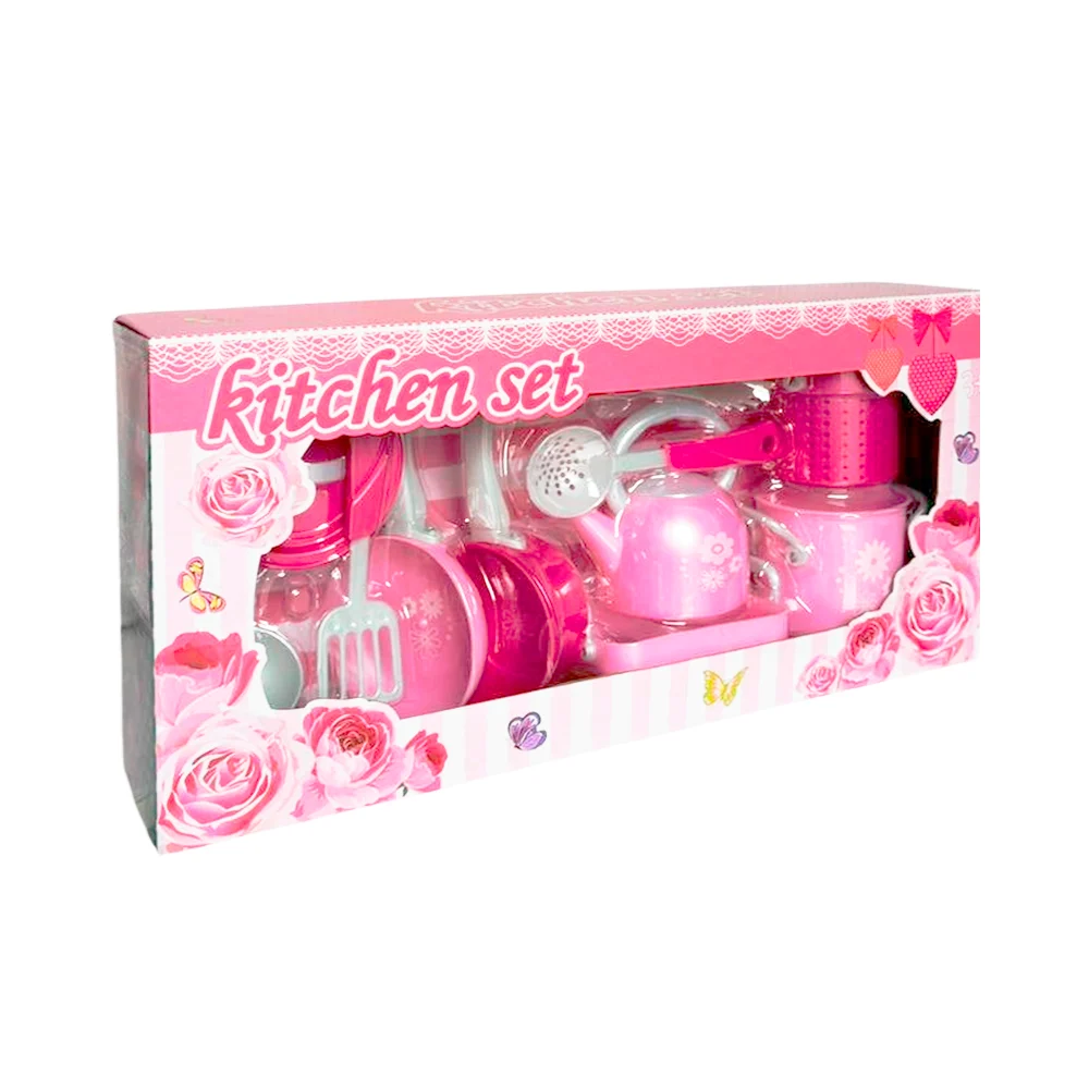 Set de juguete tipo cocinita con diversos accesorios / kitchen set / …