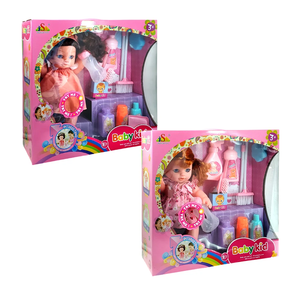 Muñeca baby kid que hace hace pipi + sonido y accesorios de limpieza …