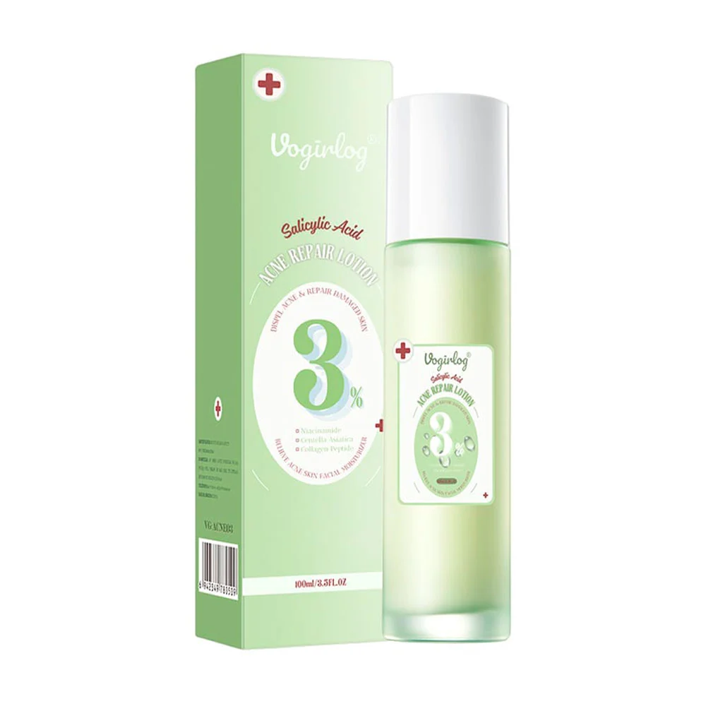Loción facial reparador anti acné con ácido salicílico 3%, 100ml / vg…