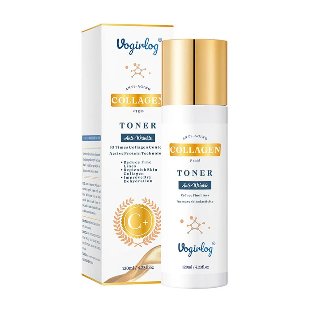 Tónico facial anti arrugas con extracto de colágeno, 120ml / vogirlog…