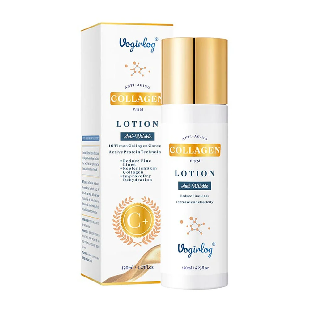 Loción facial anti arrugas con extracto de colágeno, 120ml / vogirlog…