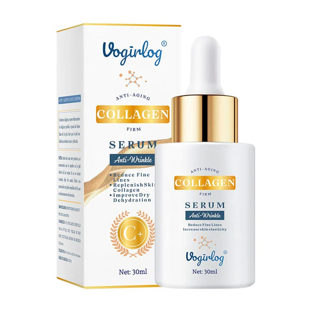 Suero facial anti arrugas con extracto de colágeno, 30ml / vogirlog /…