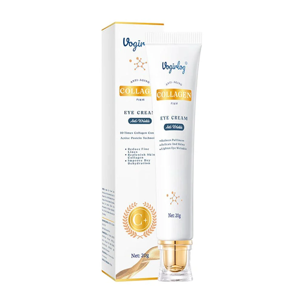 Crema para ojos anti arrugas con extracto de colágeno, 20g / vogirlog…
