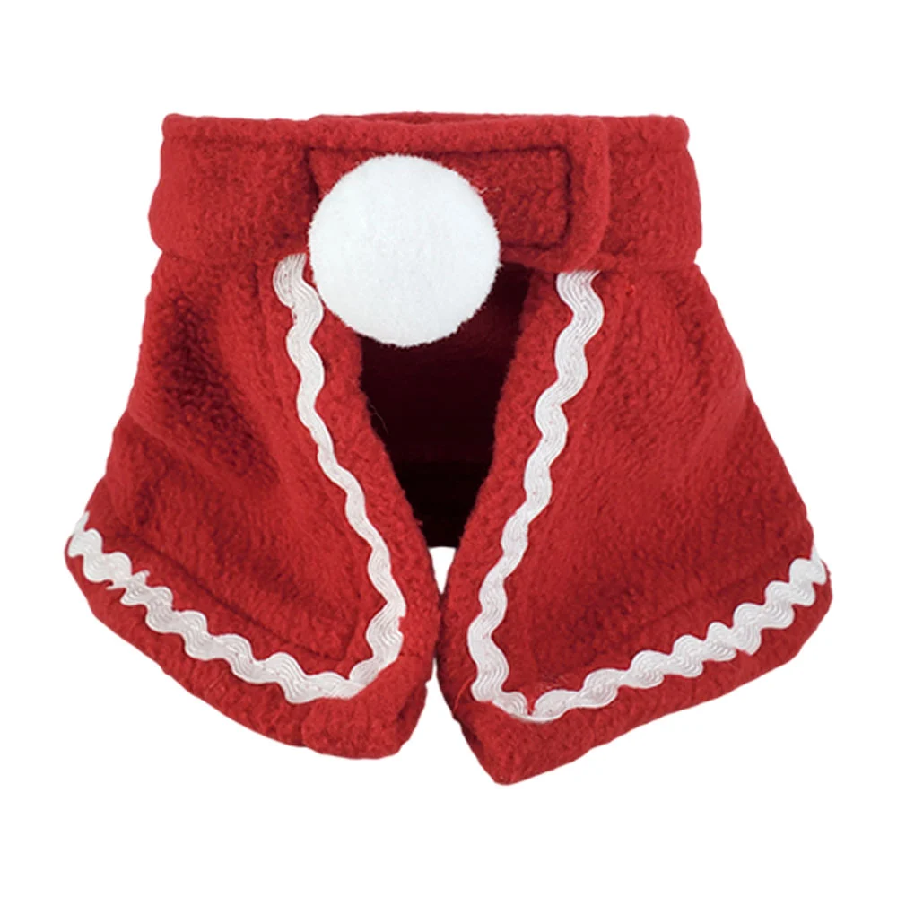 Capa afelpada con pompón para mascotas, talla chica, color surtido / …