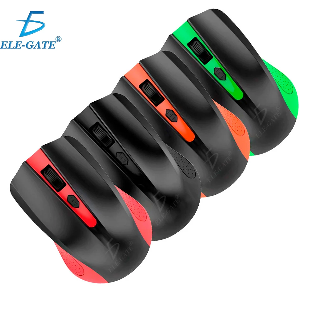Mouse ratón inalámbrico óptico wireless ele-gate con dpi ajustable, v…