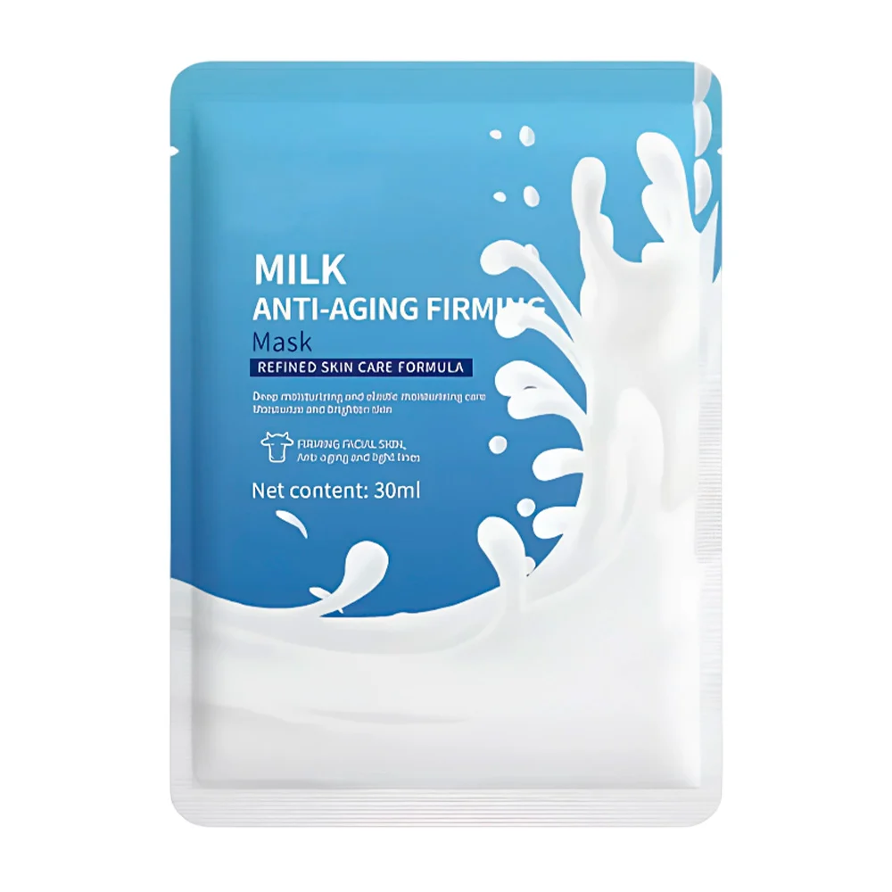 Mascarilla facial anti-arrugas bicaoyuan con extracto de leche, 30ml …