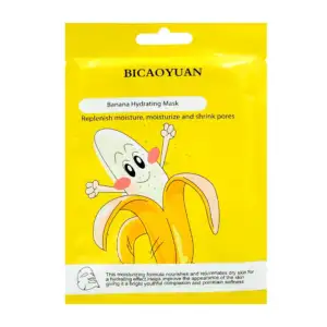 Mascarilla facial hidratante bicaoyuan con extracto de banana / a-53