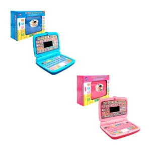 Mini computadora interactiva portátil de juguete infantil, variedad d…