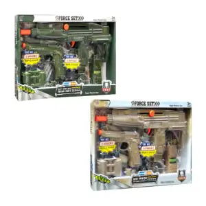 Kit de armas y accesorios de juguete-temática militar con sonido, var…
