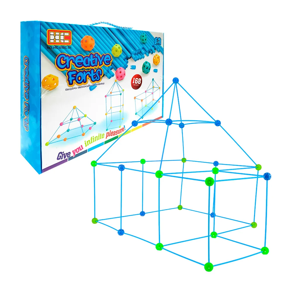 Juego de popotes y dados de ensamble para construir figuras, 168pcs /…