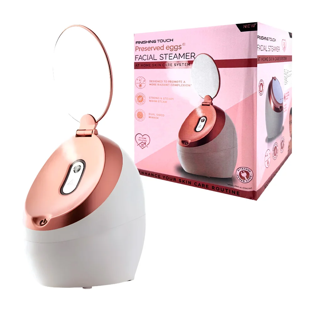 Vaporizador facial con espejo ajustable de doble cara / hd-7042