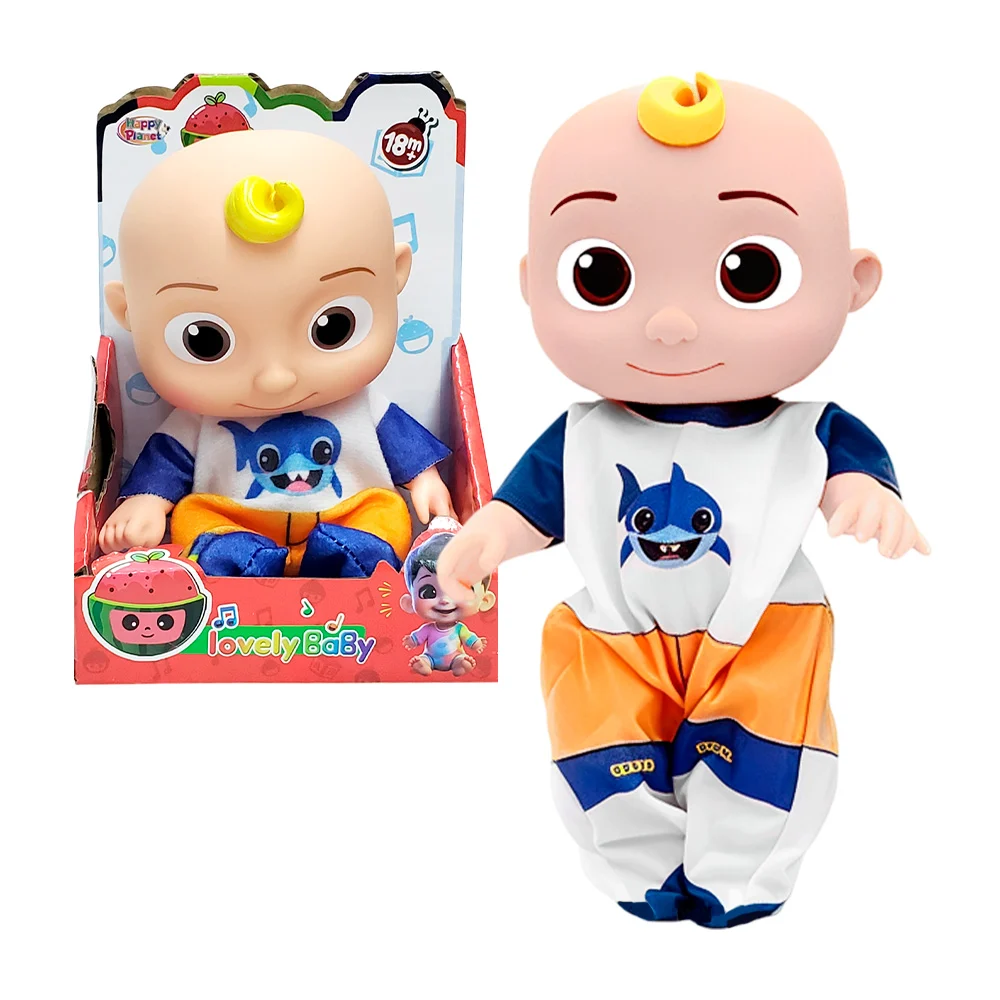 Muñeco bebé lovely baby con sonido y mameluco
