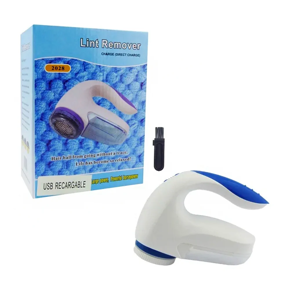 Removedor recargable quita pelusa con asa y almacenador / ks-215