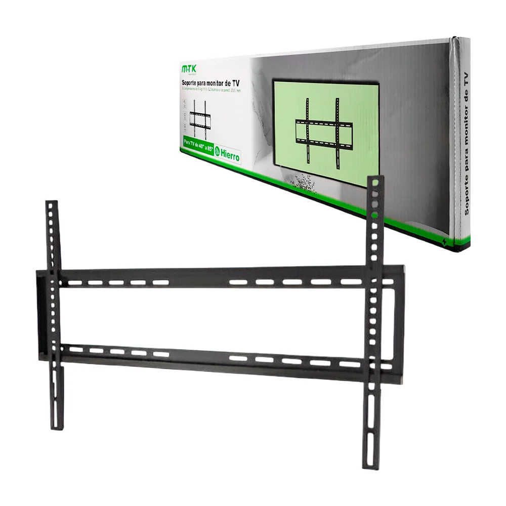 1pza Soporte para televisión, montable, con medida variable de 40 a 8…