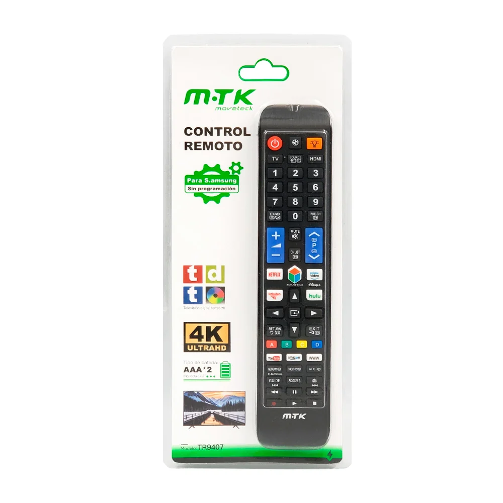 Control remoto compatible con samsung, multifuncional / tr9407