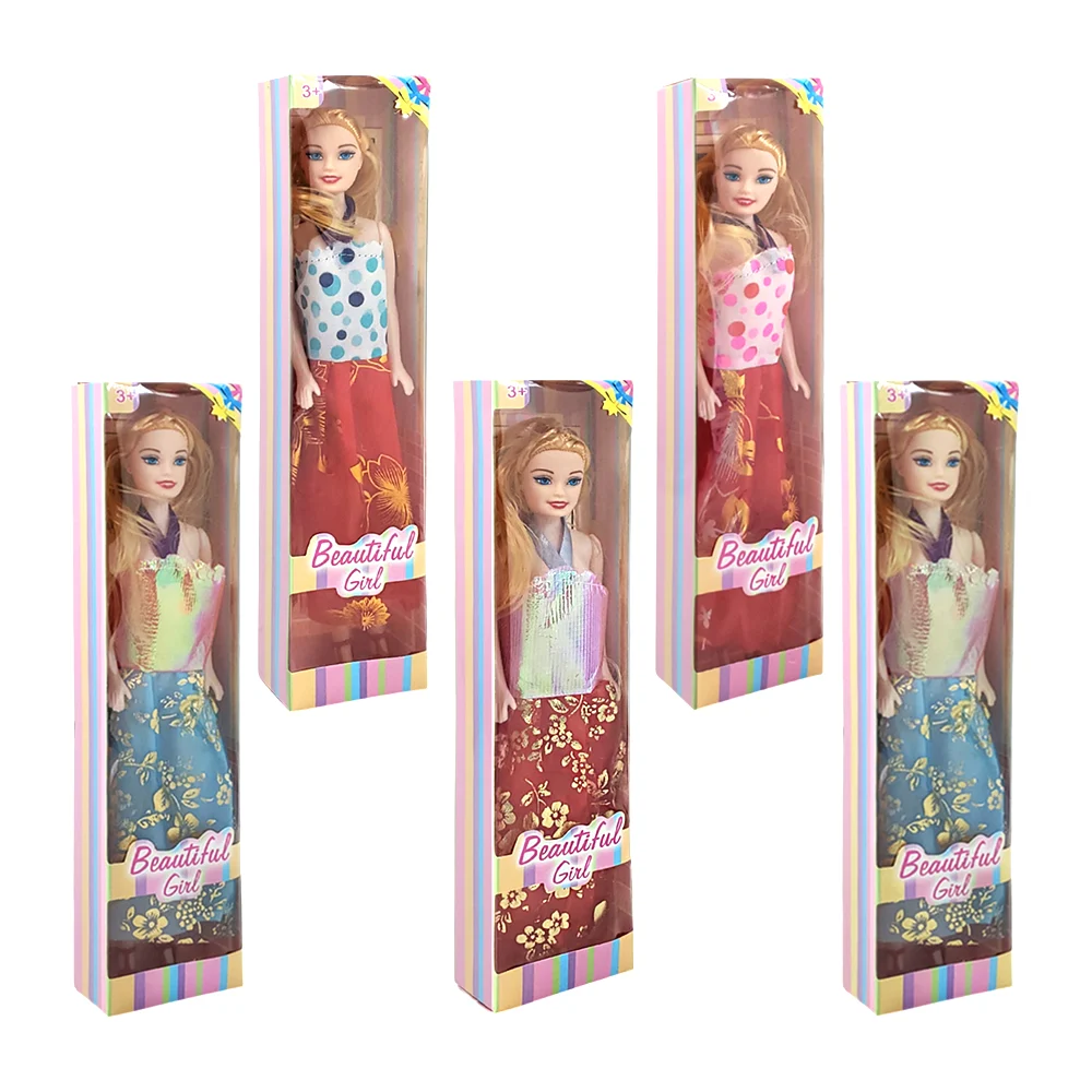 Muñeca beautiful girl con vestido largo, variedad de modelos / ts85106