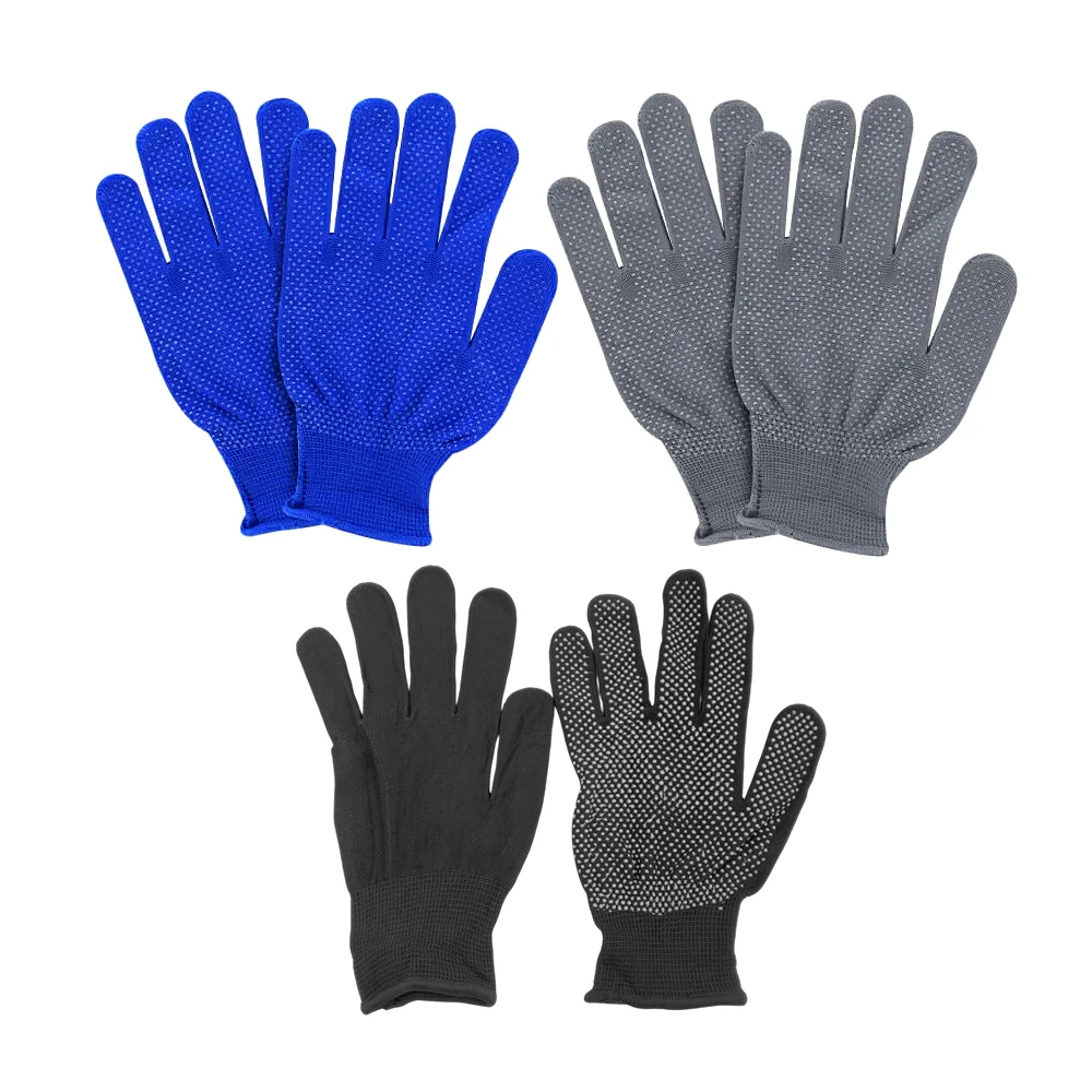 Par de guantes unitalla de tela antiderrapante, variedad de colores /…