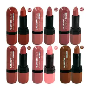 1pza lápiz labial variedad de colores con efecto mate / 23009