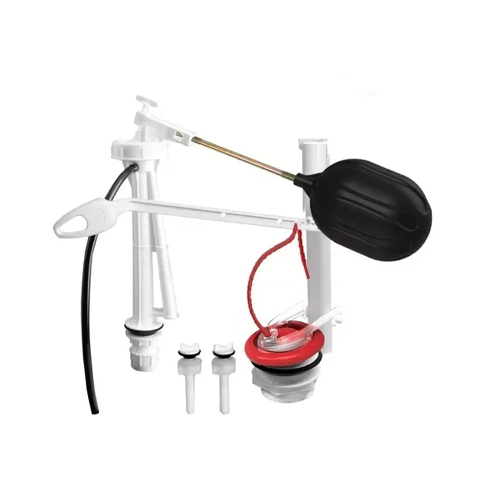 Juego de herrajes maxtor en color negro para sanitario / 2702n