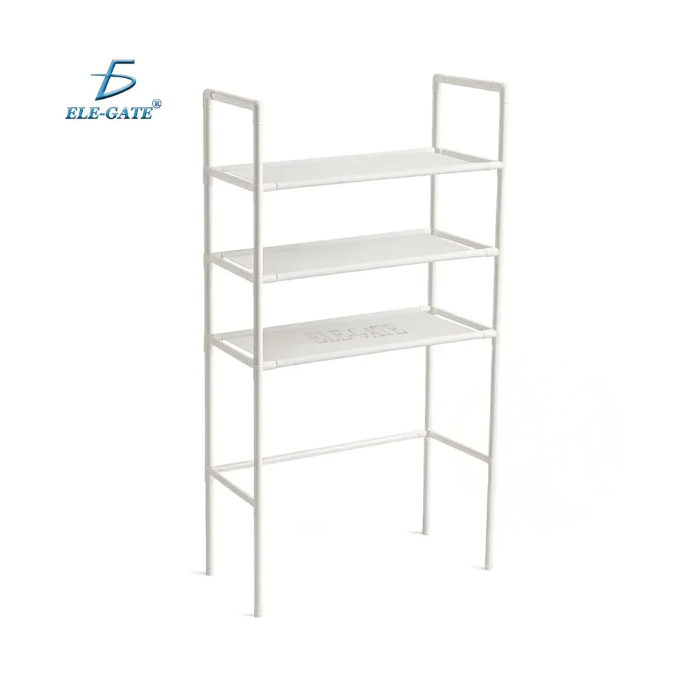 Estante organizador tipo rack, 3 niveles, multifuncional de acero ino…