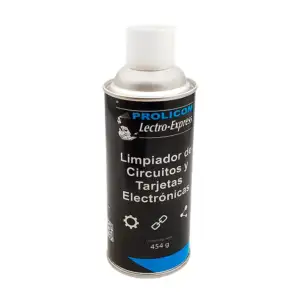 Limpiador de circuitos y tarjetas electrónicas, prolicom lectro expre…