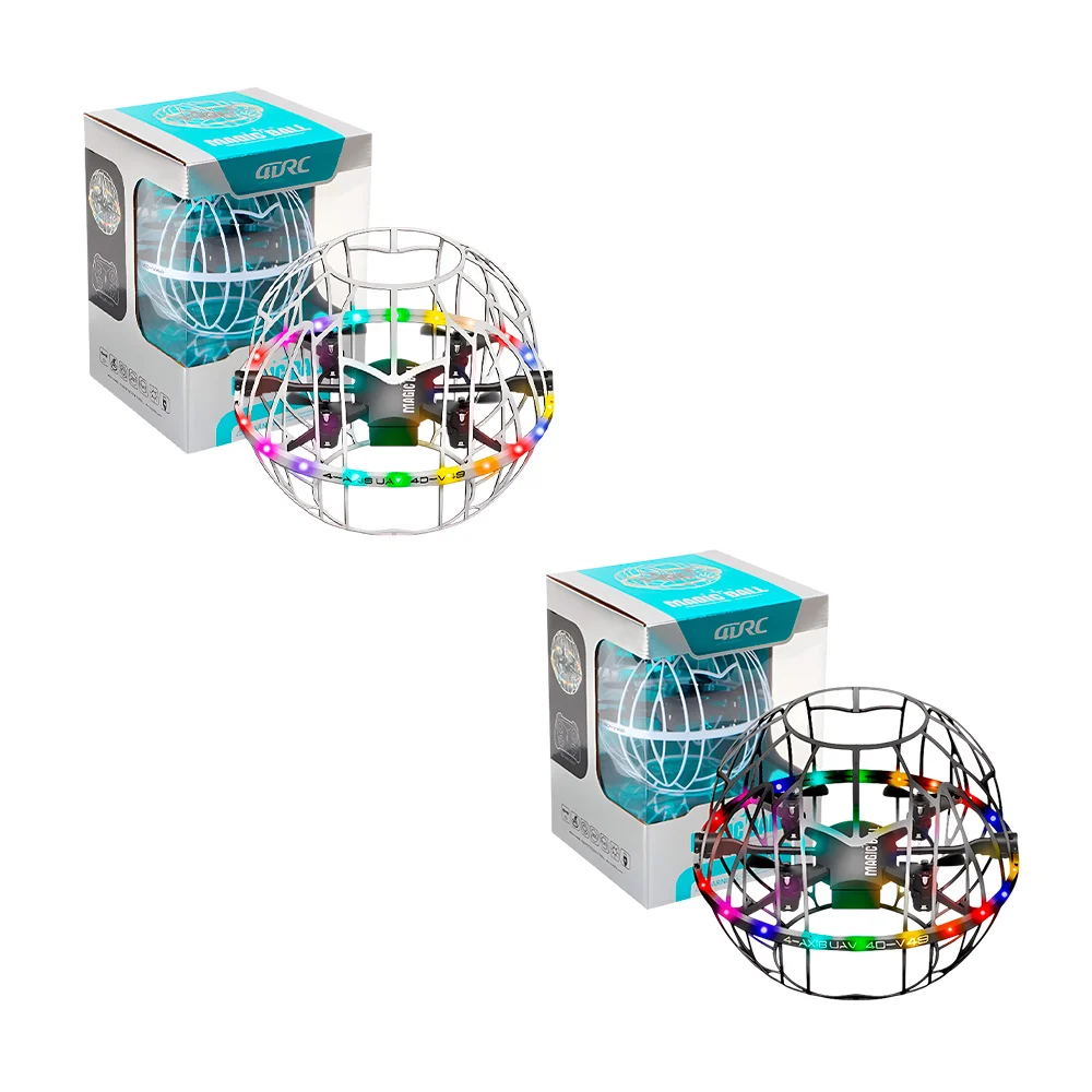 Bola mágica a control remoto con luces de colores / magic ball / 4-ax…
