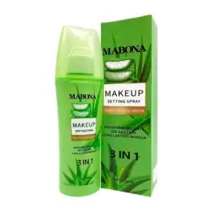 Spray fijador de maquillaje mabona, 3 en 1 con extracto de aloe vera,…
