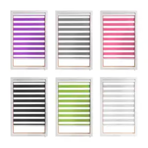 Persiana elegante blackout enrollable horizontal de 100x200cm