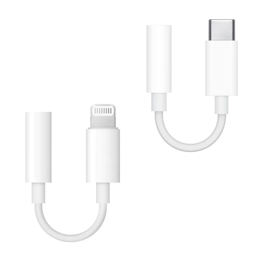 Cable adaptador para audífonos de tipo c o lightning a auxiliar hembr…