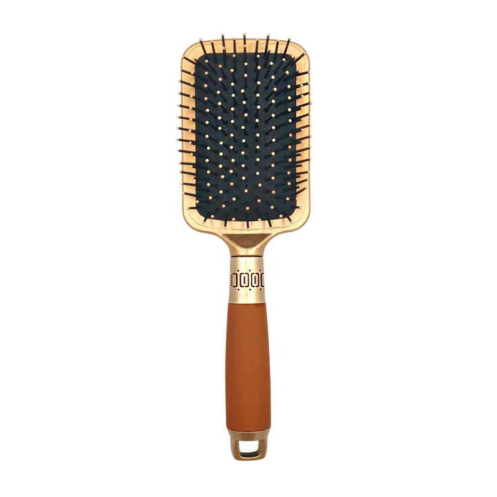 Cepillo rectangular + mango de plástico para el cabello, varios color…