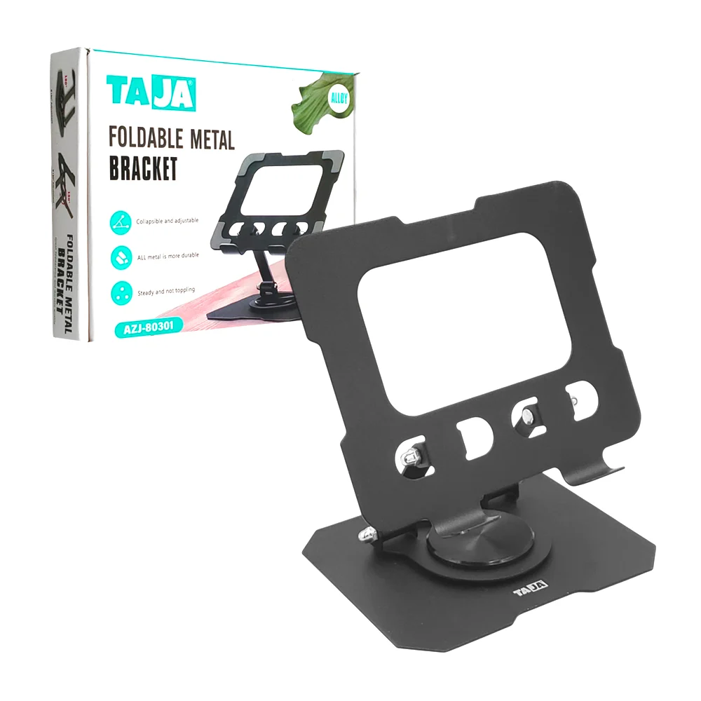 Soporte metálico taja para Tablet metálico 360, foldable metal bracket