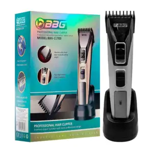 Máquina rasuradora inalámbrica, cabezales intercambiables + base / bb…