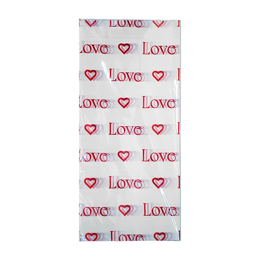 Paquete con 20 pliegos, papel coreano estampado de love y corazones, …