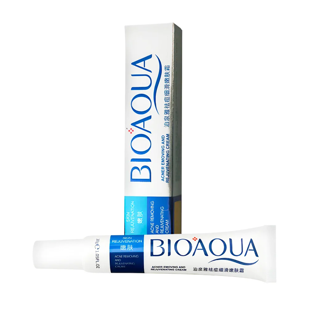 Crema limpiadora facial bioaqua con esencia de ácido hialurónico anti…