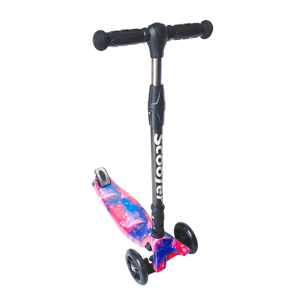 Scooter infantil con 3 ruedas, luz led, altura ajustable, variedad de…