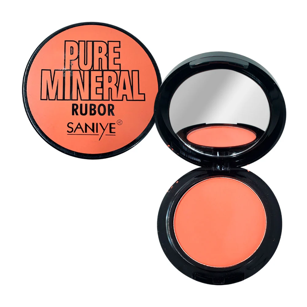 Rubor compacto saniye, tono intenso, acabado matte 8g, variedad de to…