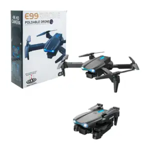 Dron e99 acrobático con estuche y accesorios / e99 drone / wjf-0802