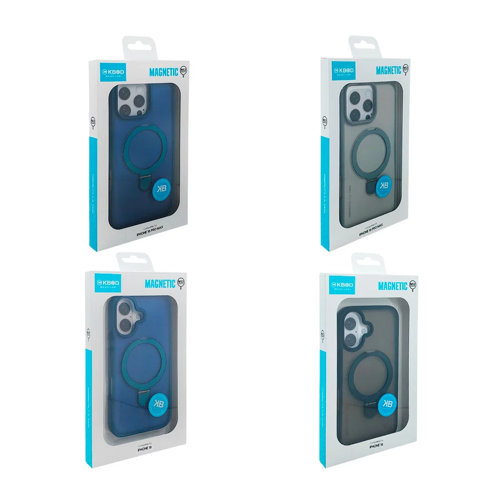 Funda protectora para iphone con anillo magnético magsafe, 16 o 16 pr…