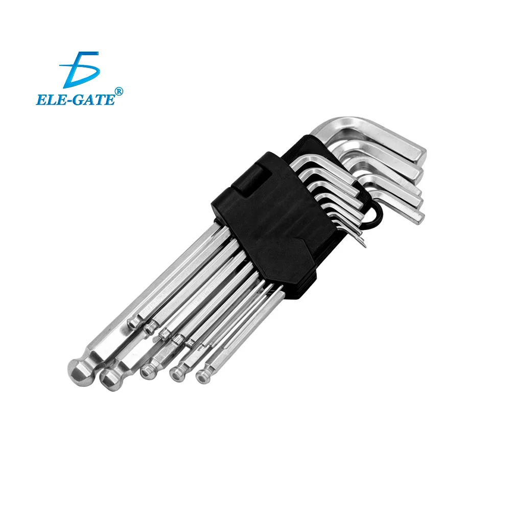 Juego de 13 llaves allen, acero inoxidable con punta adaptable / herm…