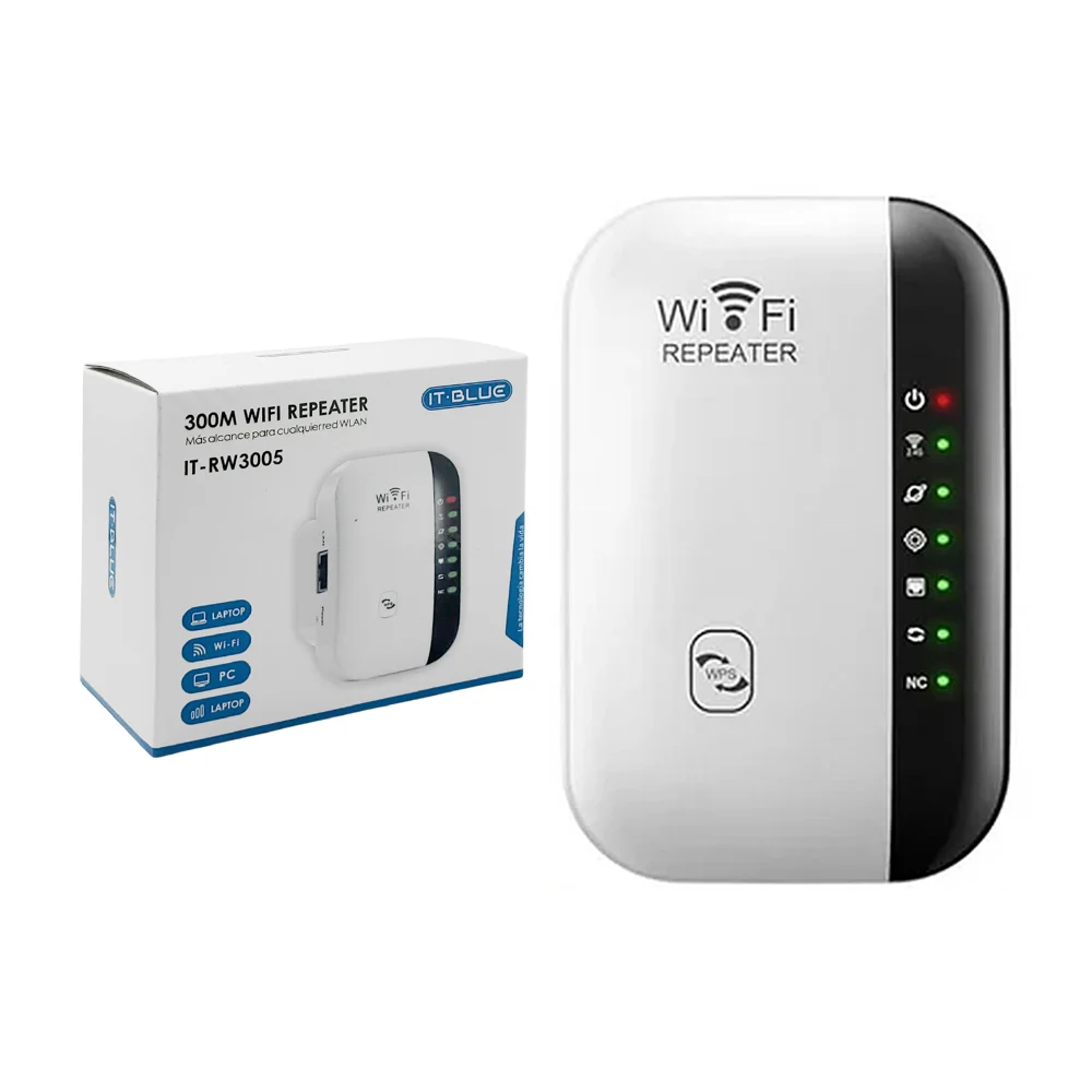 Repetidor wifi wlan 802.11n, 300mbps para ampliar señal inalámbrica /…