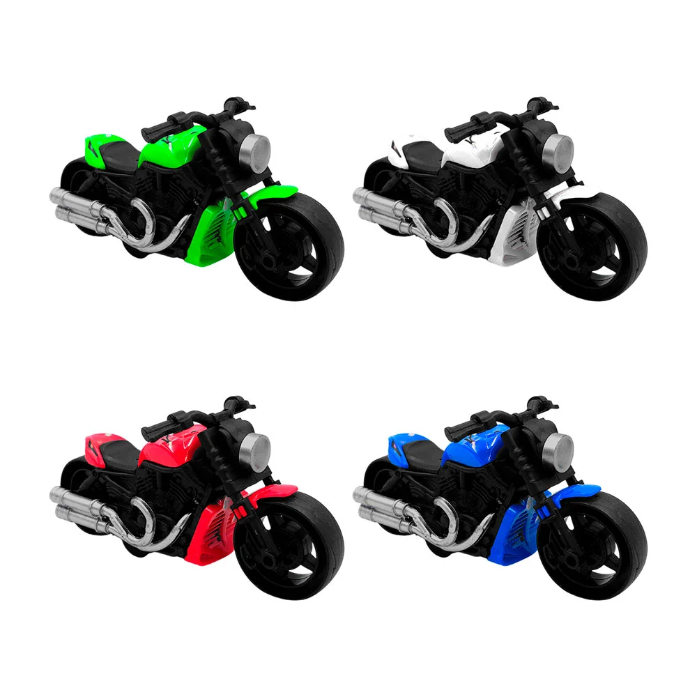 Motocicleta de juguete con fricción, variedad de colores  / j24