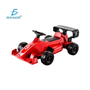 Montable eléctrico de auto de carreras F1, con luz y sonido + control…