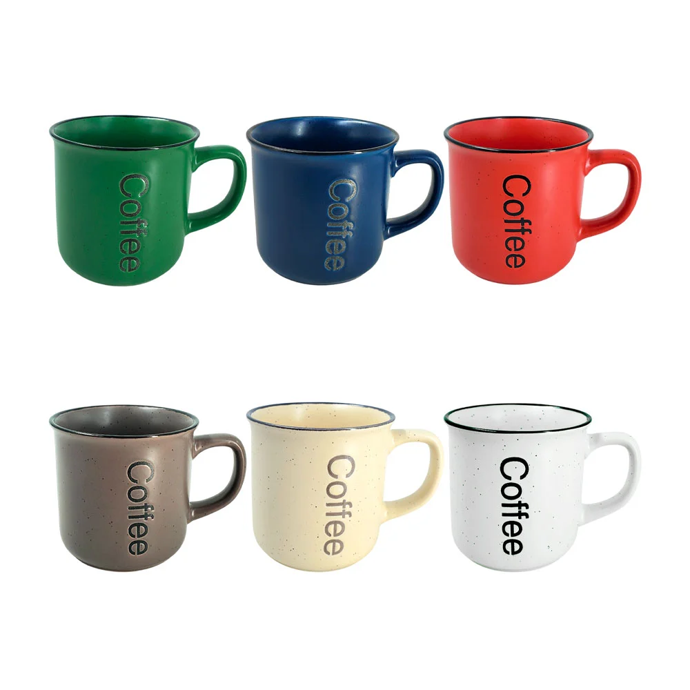 Taza de porcelana con capacidad 340ml + leyenda coffee / variedad de …