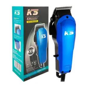 Máquina rasuradora alámbrica con 4 peinetas intercambiables / ks-08220